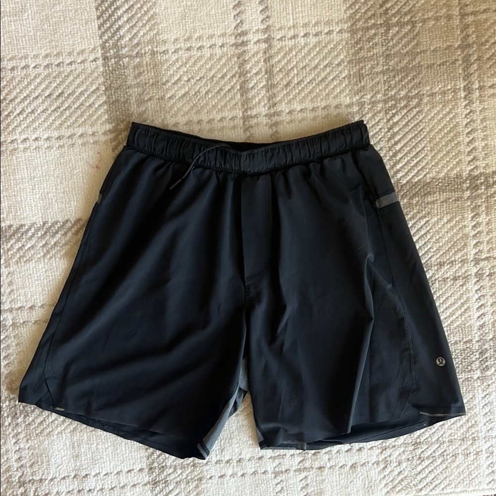 Men's Black Athletic Shorts